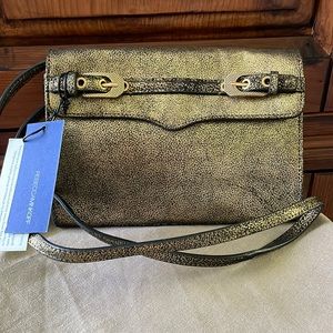 NWT REBECCA MINKOFF SOPHIE BUCKLE BAG CONVERTIBLE CROSSBODY HANDBAG.